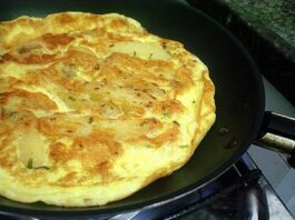 Omelete Hiper Proteico