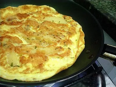 Omelete Hiper Proteico