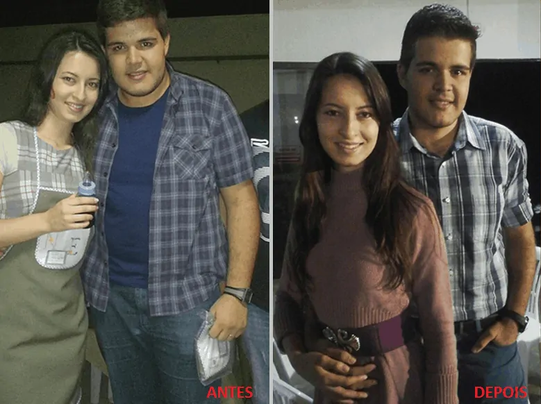 Antes e Depois Daniel Ramalho