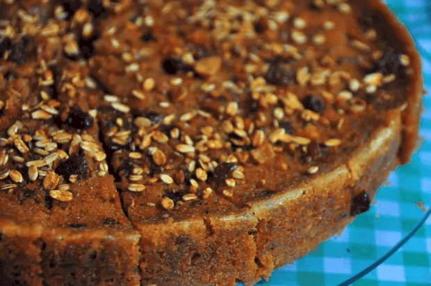 Bolo de Banana com Aveia