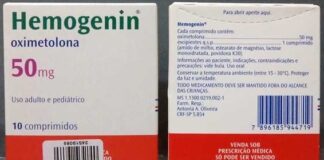 Hemogenin (oximetolona), O que é, para que serve, benefícios, excesso, efeitos colaterais e como tomar