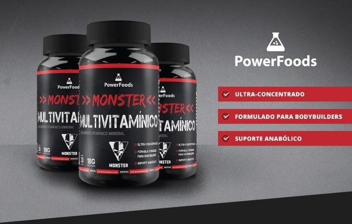 Monster Multivitamínico Powerfoods