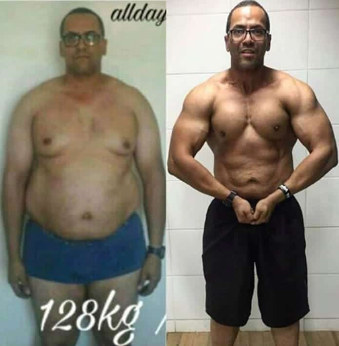 Resultado Antes e Depois do Black Viper