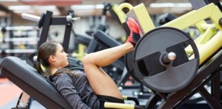 posição dos pés no Leg Press