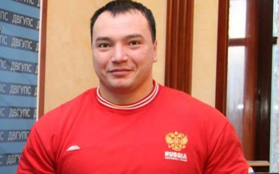 Andrey Drachev, campeão mundial de levantamento de peso