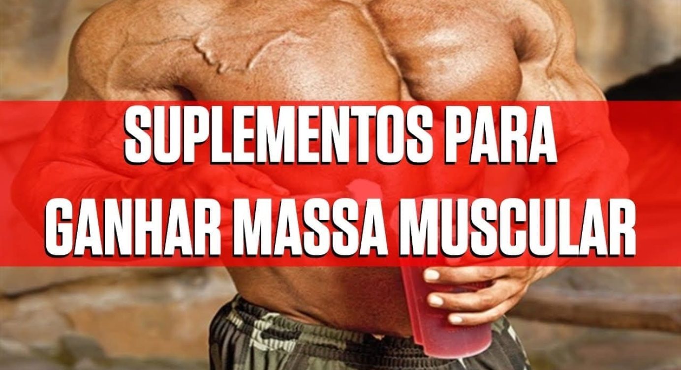 Quais os melhores suplementos para Ganhar Massa Muscular?