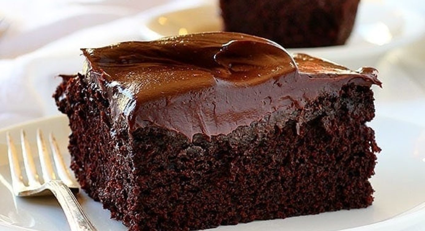 Bolo de Chocolate + Cobertura de Chocolate (Receita Maromba)