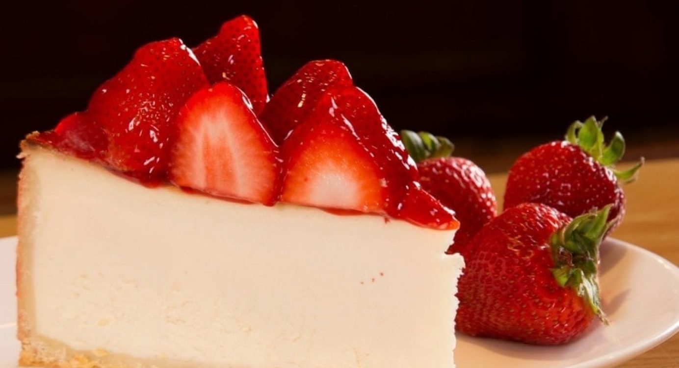 Receita de Cheesecake Light de Morango