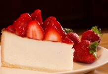 Receita de Cheesecake Light de Morango Receita de Cheesecake Light de Morango