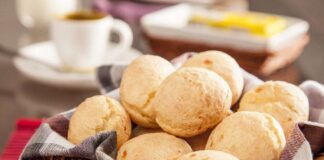 Receita de Pão de Queijo Fit