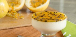 Receita de Mousse de Maracujá Low Carb