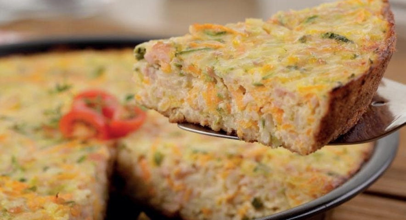 Receita de Omelete de Forno Low Carb