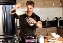 Receita de shake pré-treino Caseiro