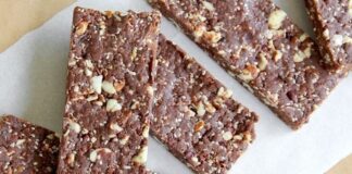 Receita Anabólica Barra de Proteínas Caseiras