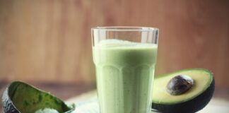 Receita de Vitamina de Kefir com Abacate