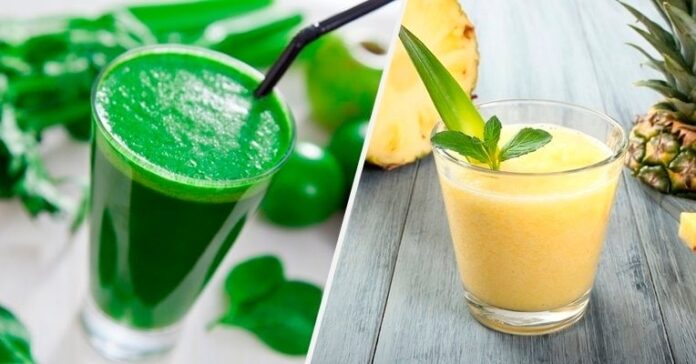 Receita de suco detox seca barriga