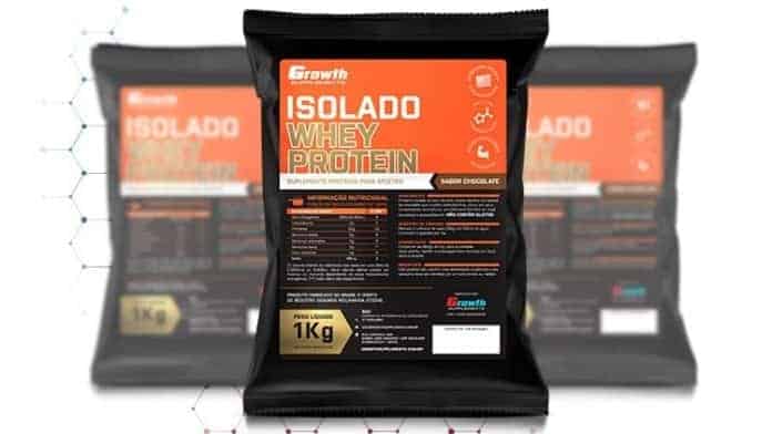 Whey Protein Isolado Growth Supplements