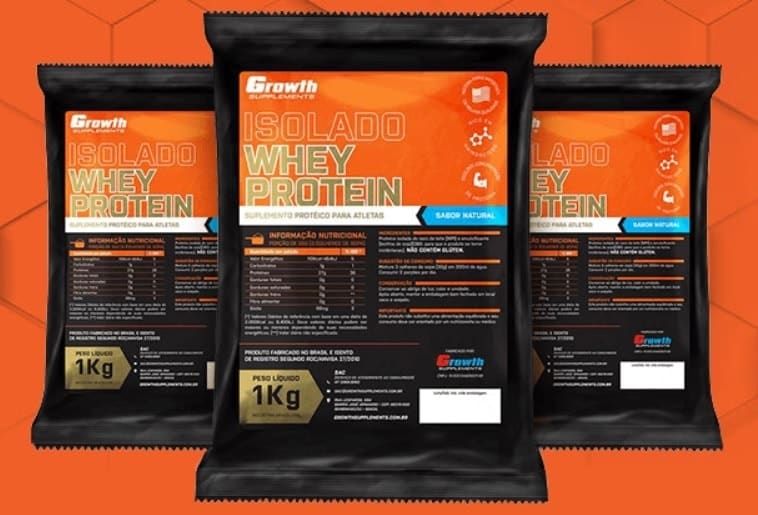 Whey Protein Isolado Growth