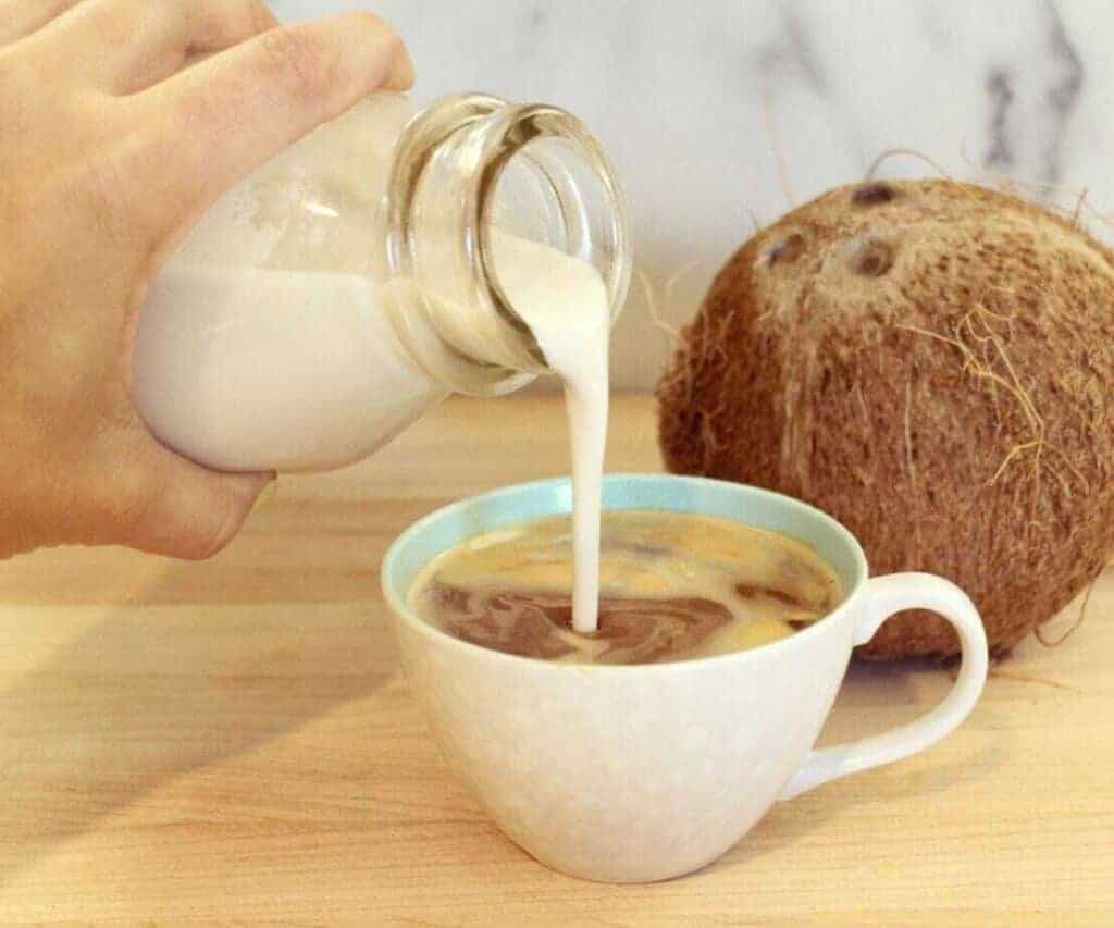 Café com Leite de Coco