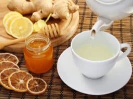 Receita de Chá de Gengibre e Limão para Emagrecer