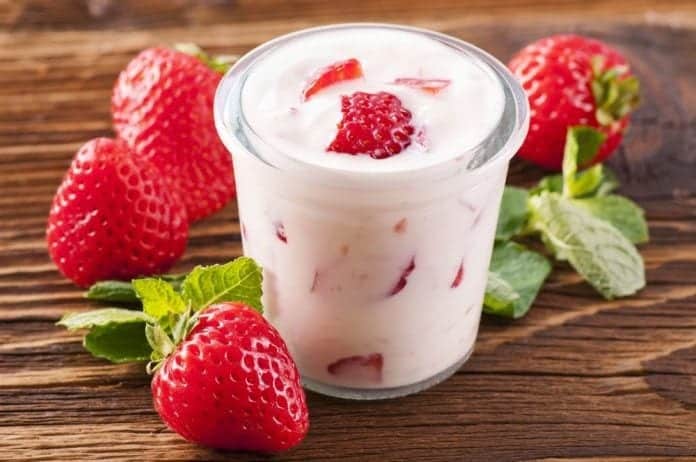 Como fazer Iogurte de Kefir sabor Morango