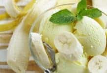 Receita caseira de Picolé de Banana e Sorvete de Banana FIT