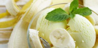 Receita caseira de Picolé de Banana e Sorvete de Banana FIT