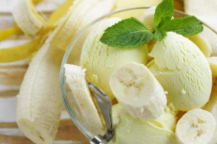 Receita caseira de Picolé de Banana e Sorvete de Banana FIT