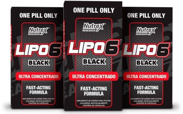 Termogênico Lipo 6 Black - O que é para que serve, benefícios, colaterais e como tomar