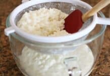 Whey protein de kefir : Receita para fazer whey caseiro