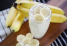 Vitamina de Banana com Aveia (ganho de massa muscular)