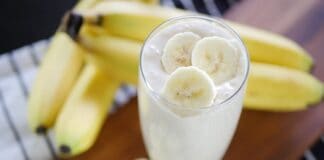 Vitamina de Banana com Aveia (ganho de massa muscular)