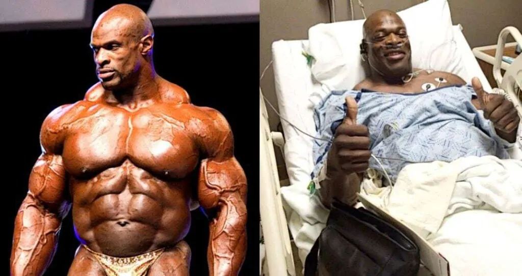 Fisiculturista Ronnie Coleman Hospital