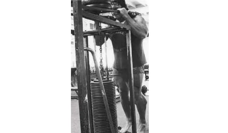 Treino de Pernas do Arnold Schwarzenegger Panturrilhas em Pé