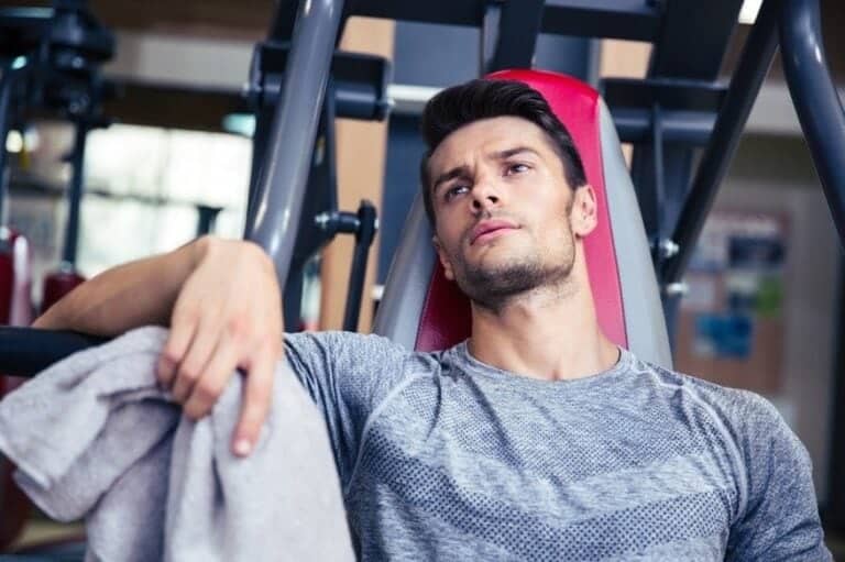 Desanimado da Musculação