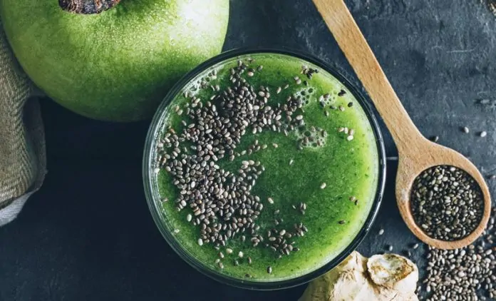 Receita de Suco Verde para Limpar o Intestino (receita caseira)