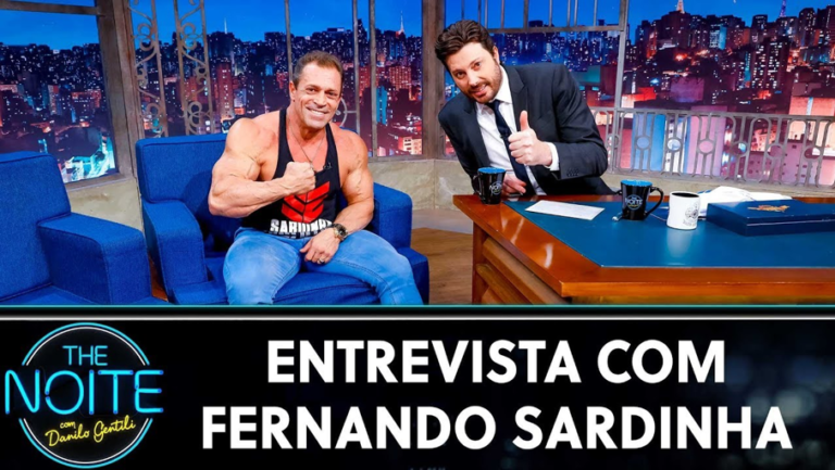 Entrevista com Fernando Sardinha no The Noite