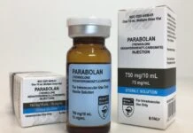 PARABOLAN – Para que serve? Benefícios, Colaterais e Ingestão Frasco de Parabolan, medicamento para uso intramuscular, na embalagem original.