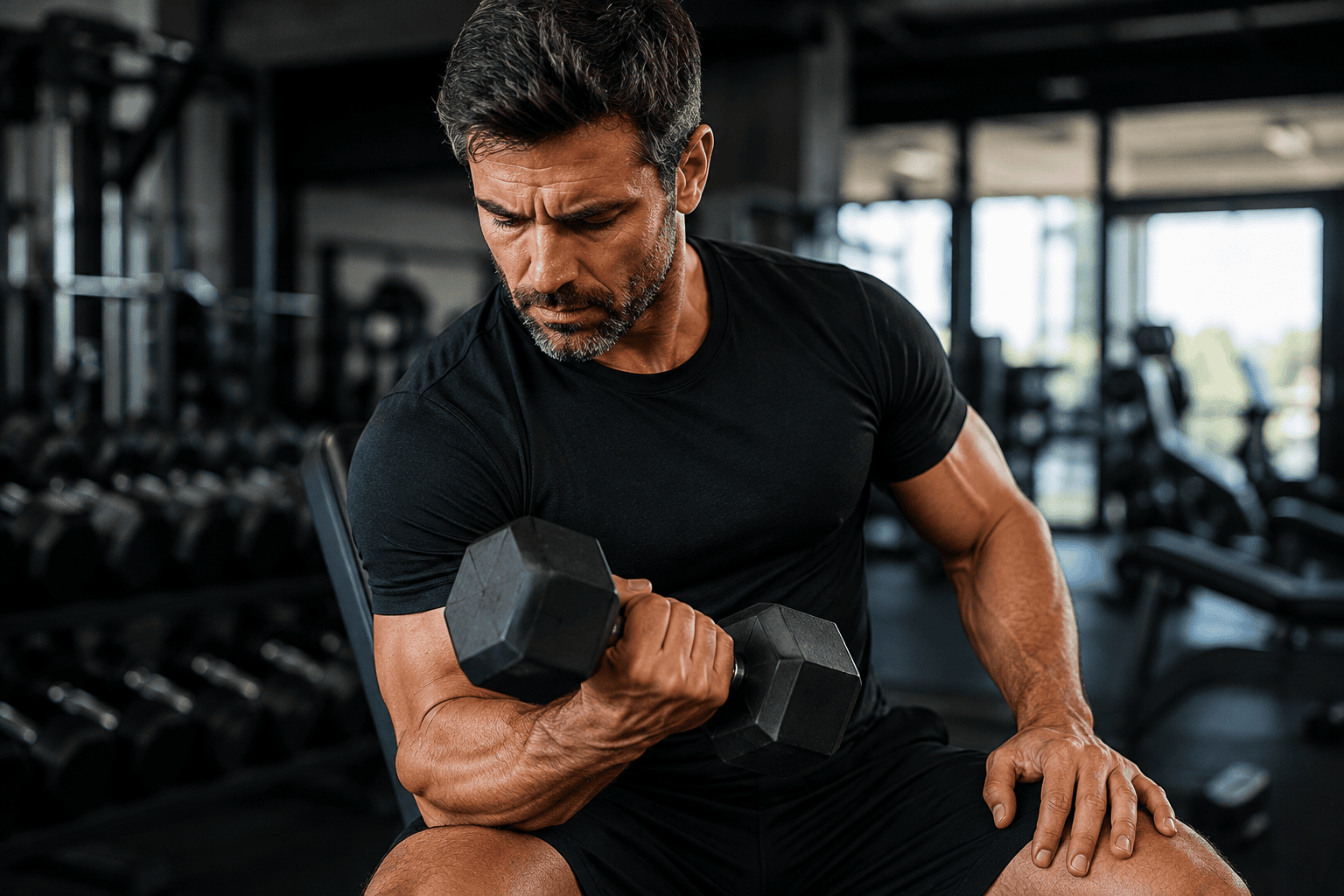 Ganho de massa muscular depois dos 30 anos