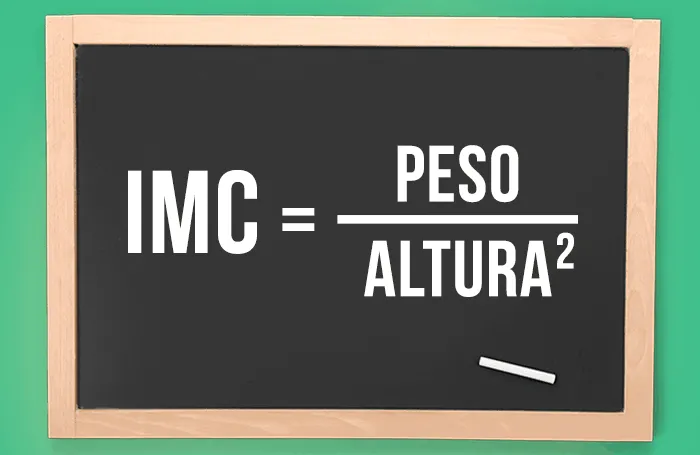Fórmula IMC (índice de massa corporal)
