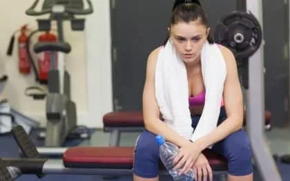 Sem energia no Treino