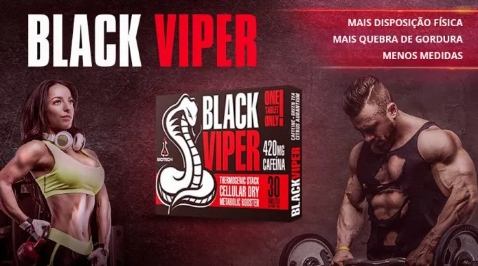 Suplemento Black Viper para que serve e benefícios.