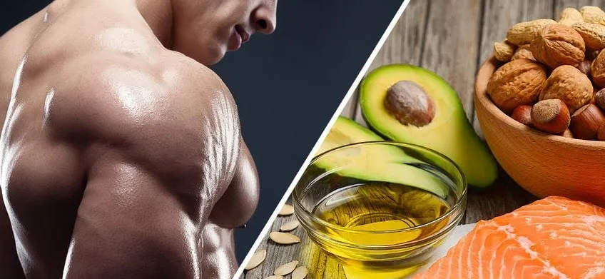Alimentos ricos em gorduras boas e proteínas para aumentar testosterona.