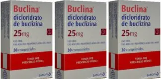 Buclina ajuda a Engordar? Benefícios, Colaterais e Como Tomar Caixa de Buclina, medicamento para uso oral e pediátrico.