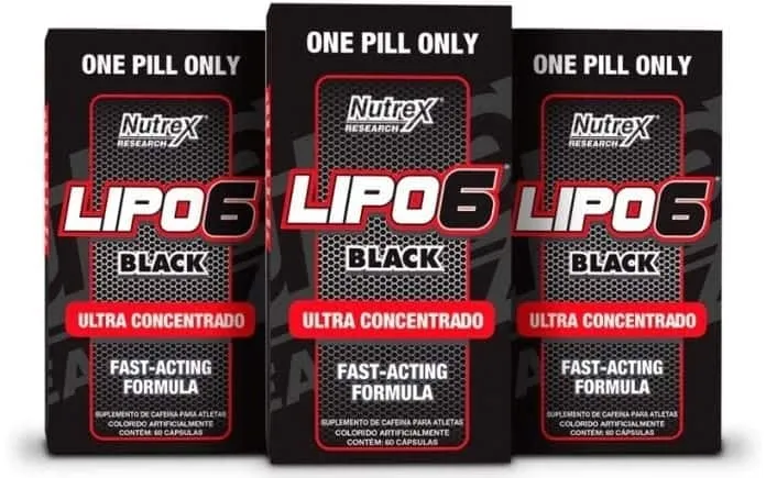 Termogênico Lipo 6 Black - O que é para que serve, benefícios, colaterais e como tomar