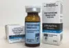 Enantato de Testosterona – Para que serve, Ciclos, Colaterais e Ingestão Frasco de Enantato de Testosterona com embalagem de farmácia.