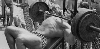 Treino de Peito do Arnold Schwarzenegger (Avançado) Treino de Peito do Arnold Schwarzenegger Supino Inclinado